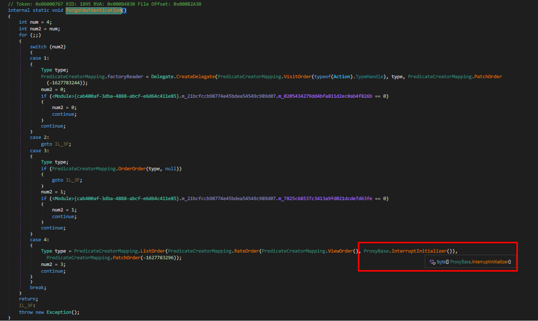 dnSpy loading decrypted DLL